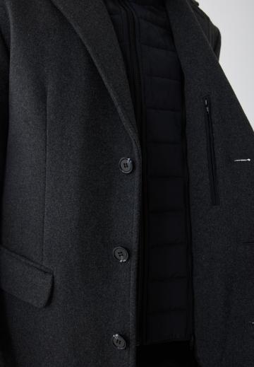 Шерстяное пальто