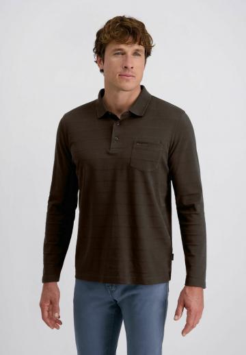 Поло с длинным рукавом