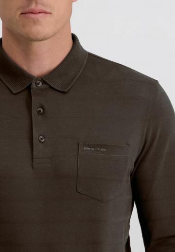 Поло с длинным рукавом