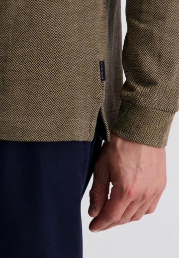 Поло с длинным рукавом