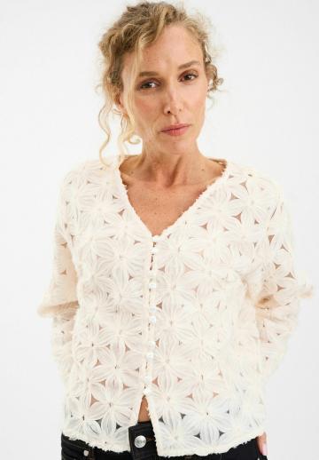 Вязаная кофта