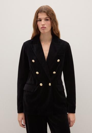 Блейзер с накладными карманами