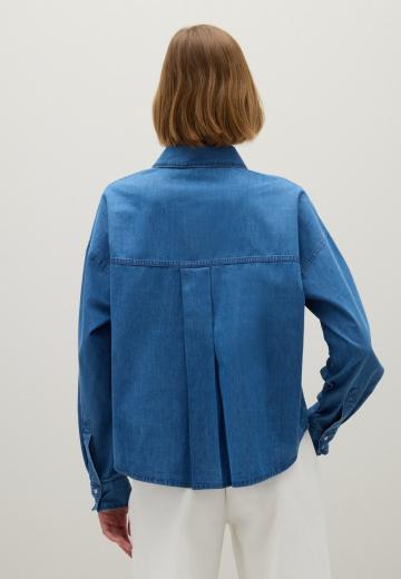 Джинсовая блузка