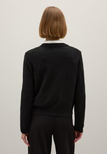 Жаккардовая кофта