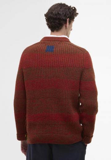 Пуловер в полоску