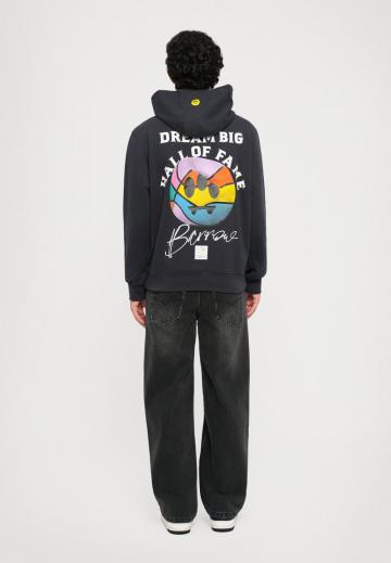 Пуловер с капюшоном