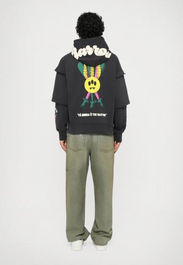 Пуловер с капюшоном