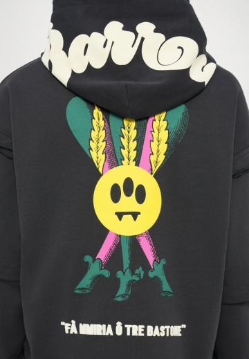 Пуловер с капюшоном