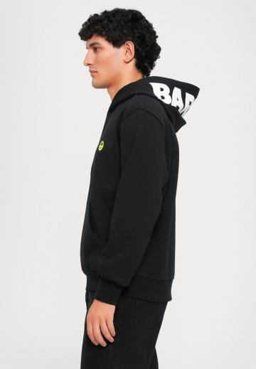 Пуловер с капюшоном