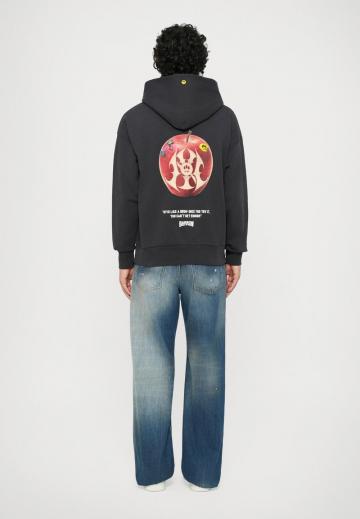 Пуловер с капюшоном