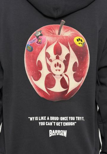 Пуловер с капюшоном