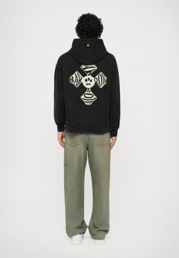 Пуловер с капюшоном