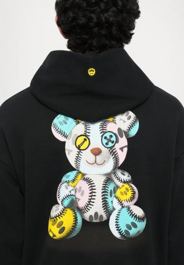 Пуловер с капюшоном