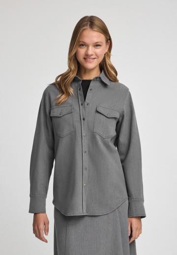 Джинсовая блузка