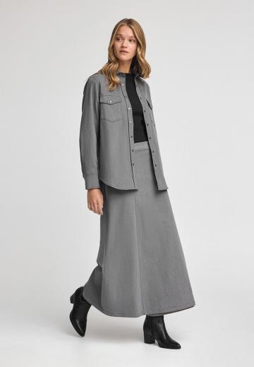 Джинсовая блузка