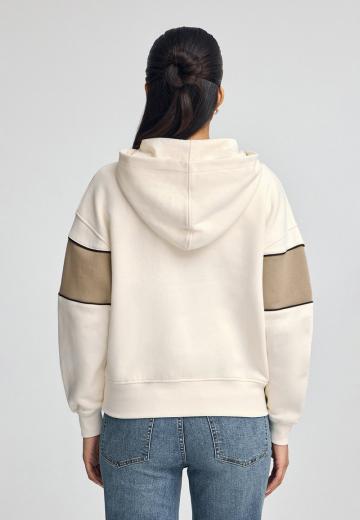 Пуловер с капюшоном