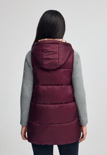 Длинный жилет