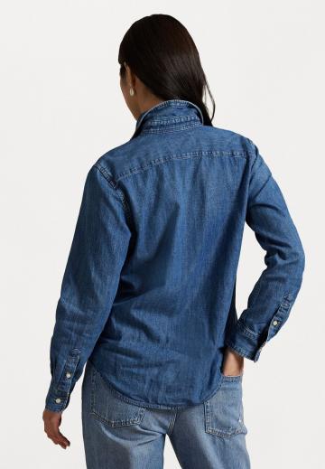 Джинсовая блузка