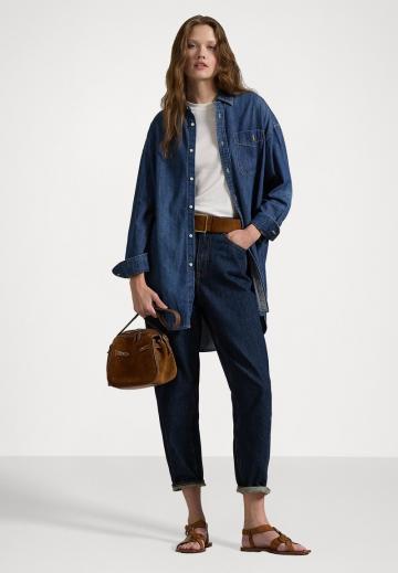 Джинсовая блузка