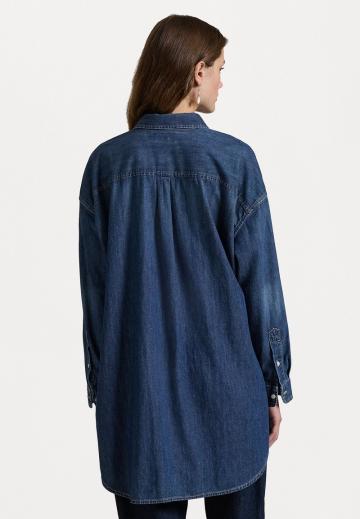 Джинсовая блузка