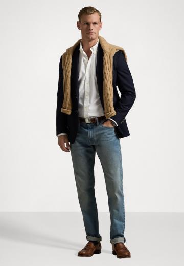 Прямые джинсы