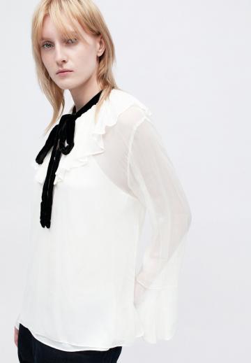Шифоновая блузка
