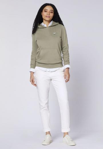 Пуловер с капюшоном