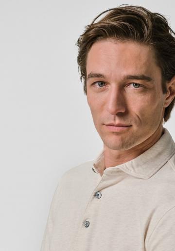 Поло с длинным рукавом