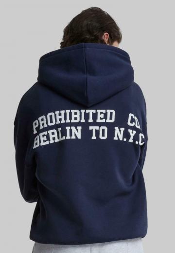 Пуловер с капюшоном