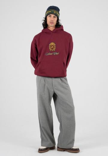 Пуловер с капюшоном