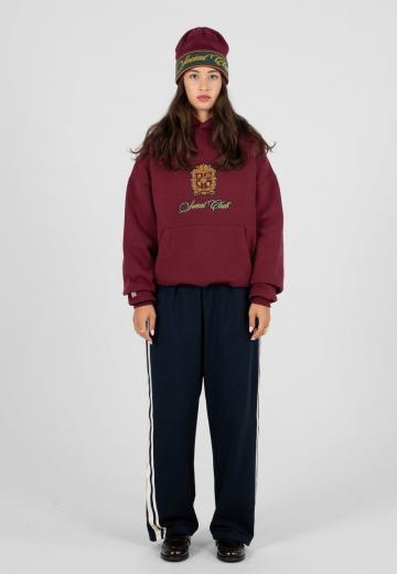 Пуловер с капюшоном