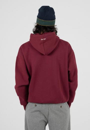 Пуловер с капюшоном