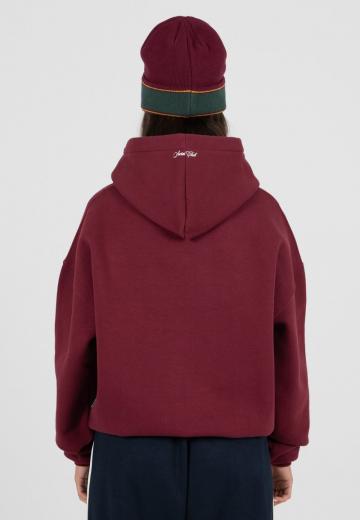 Пуловер с капюшоном