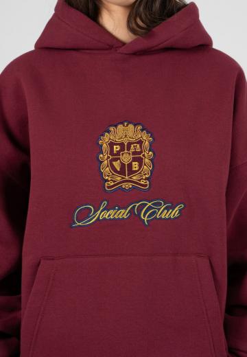 Пуловер с капюшоном