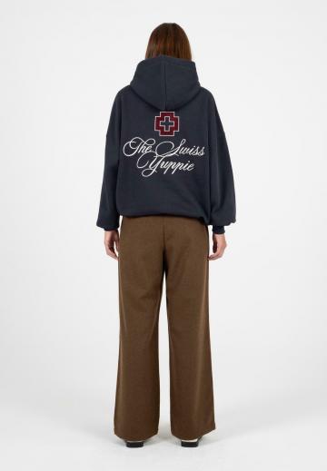 Пуловер с капюшоном