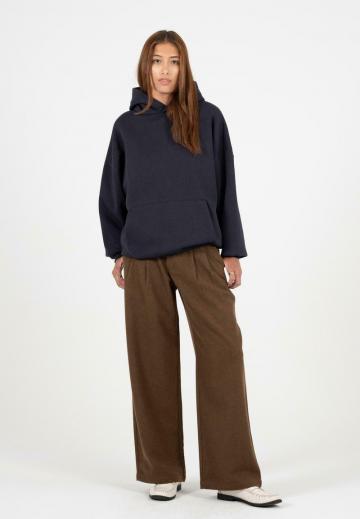 Пуловер с капюшоном