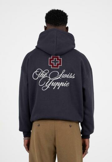 Пуловер с капюшоном