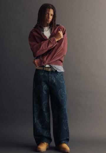 Прямые джинсы