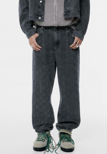 Прямые джинсы