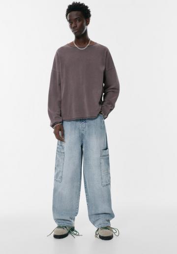 Прямые джинсы