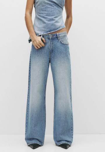 Прямые джинсы