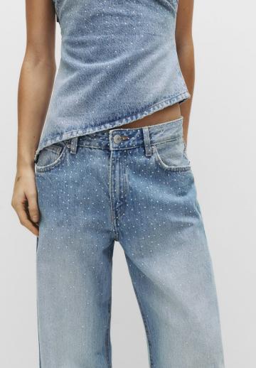 Прямые джинсы
