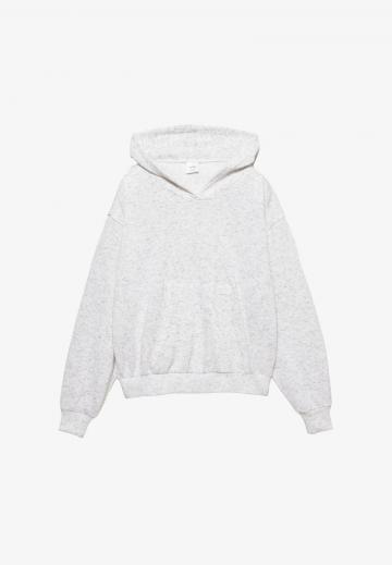 Пуловер с капюшоном