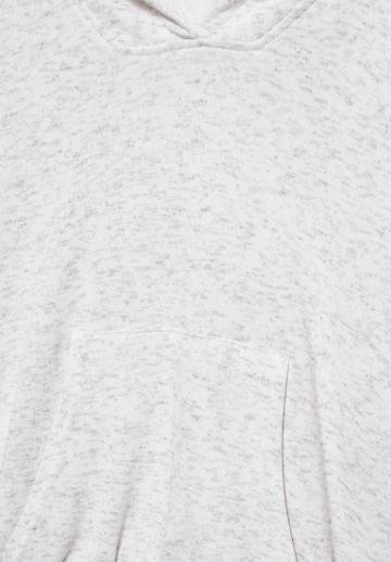 Пуловер с капюшоном