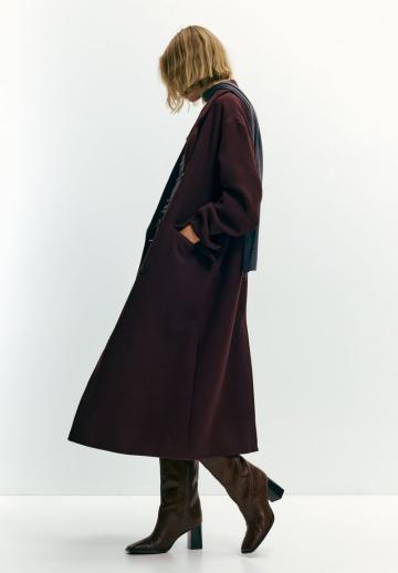 Шерстяное пальто