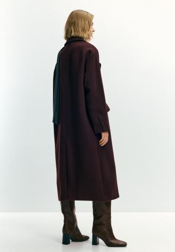 Шерстяное пальто