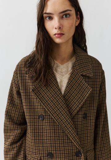 Шерстяное пальто