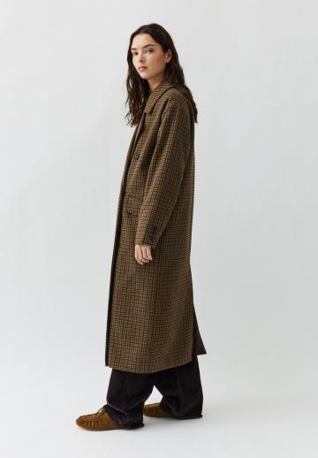 Шерстяное пальто