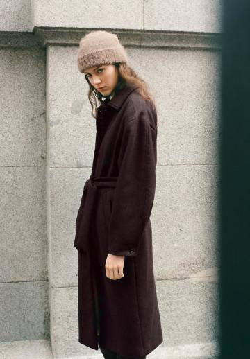 Шерстяное пальто