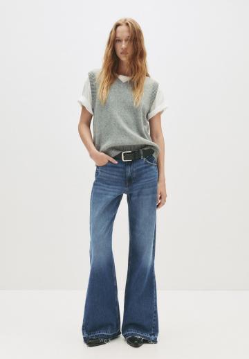 Клешеные джинсы